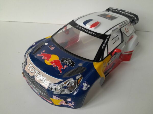 Carrosserie Citroën DS3 WRC pour Nikko Evo Pro-Line 1/14 Pro-Grade 2.4 GHz (sans supports) (etat moyen)