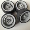 Roues "10 bâtons grises" avec pneus radiaux pour Nikko Evolution 1/14 – Image 3