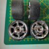 Roues "6 bâtons chromées" avec pneus Drift pour Nikko Evolution 1/14 – Image 4