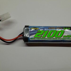Batterie 7,2 Volts Ni-Mh 2100mAh avec prise Tamiya (verte)
