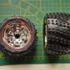 Roues arrières avec jantes à liseré rouge pour Nikko Turbo Panther X2 Elite – Image 4
