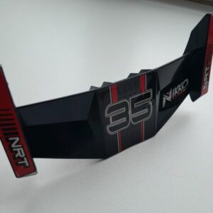 Aileron rouge pour Nikko Turbo Panther X2 Elite