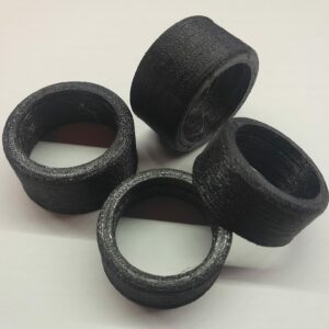 Pneus en TPU pour voitures vintage Nikko 1/18 (1980-1990)