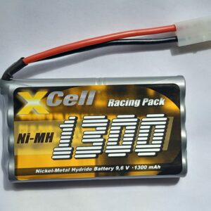 Batterie 9,6 V Ni-Mh 1300mAh à prise Tamiya pour véhicules Nikko
