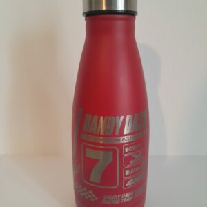 Bouteille isotherme Nikko Dandy Dash inox 350 ml rouge