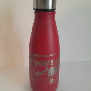 Bouteille isotherme Nikko Turbo Panther II inox 350 ml rouge